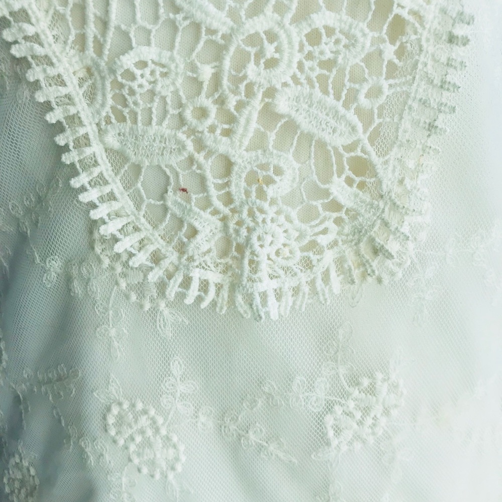 Adiva Cream Lace Top from Anthropologie - Picture 3 of 6
